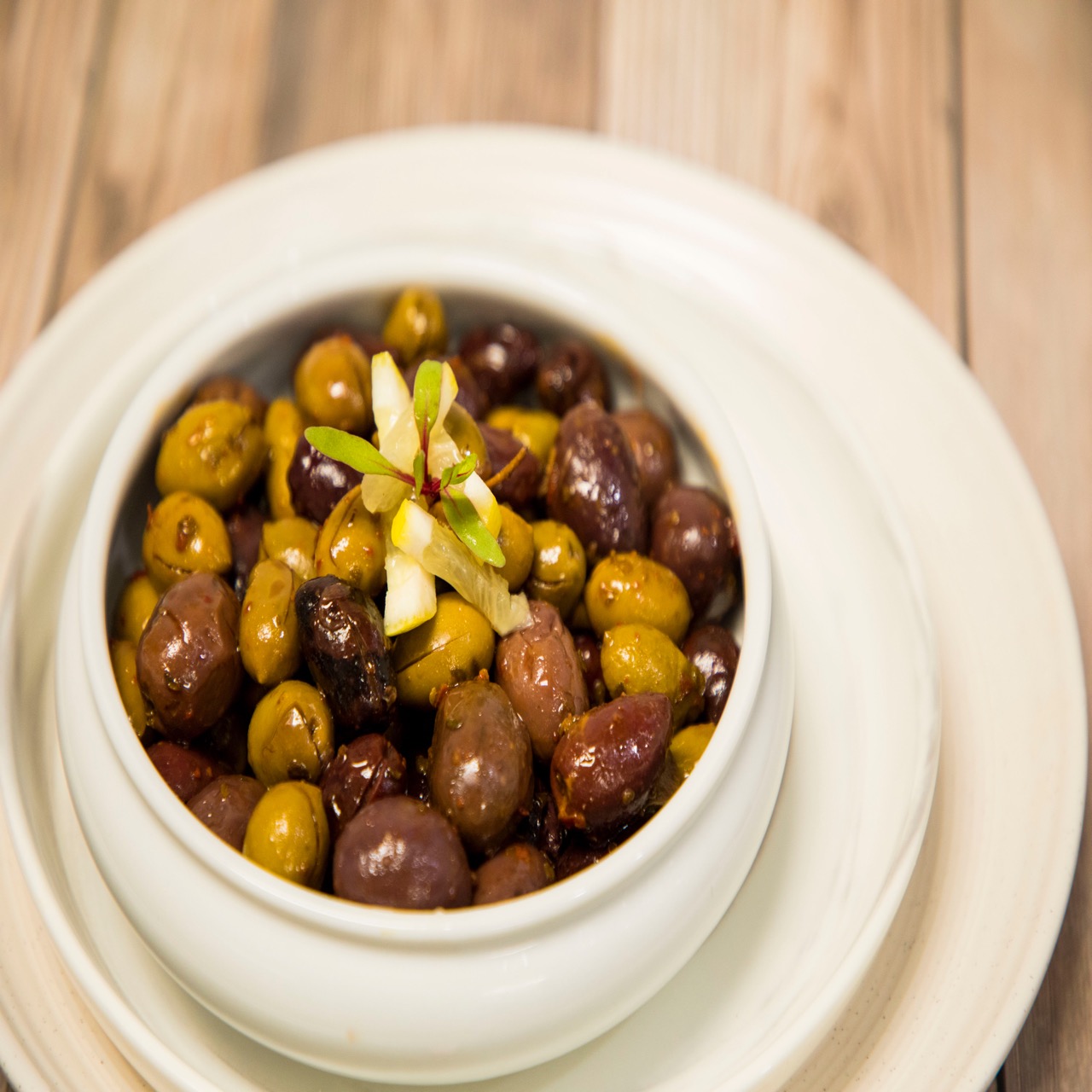 Order Marinated Olives food online from Dietarian store, San Francisco on bringmethat.com