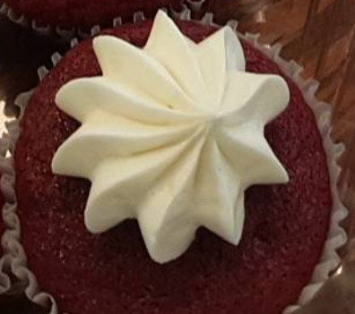 Order Red Velvet Cupcake food online from Mpurfckt Cakez Bakery store, Stockbridge on bringmethat.com