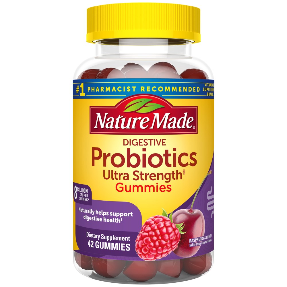Order Nature Made Digestive Probiotic Ultra-Strength Gummies - 42 ct food online from Rite Aid store, Antelope on bringmethat.com