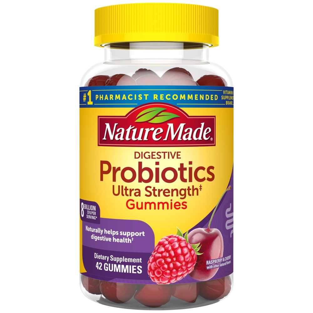 Order Nature Made Digestive Probiotic Ultra-Strength Gummies - 42 ct food online from Rite Aid store, ELMIRA on bringmethat.com