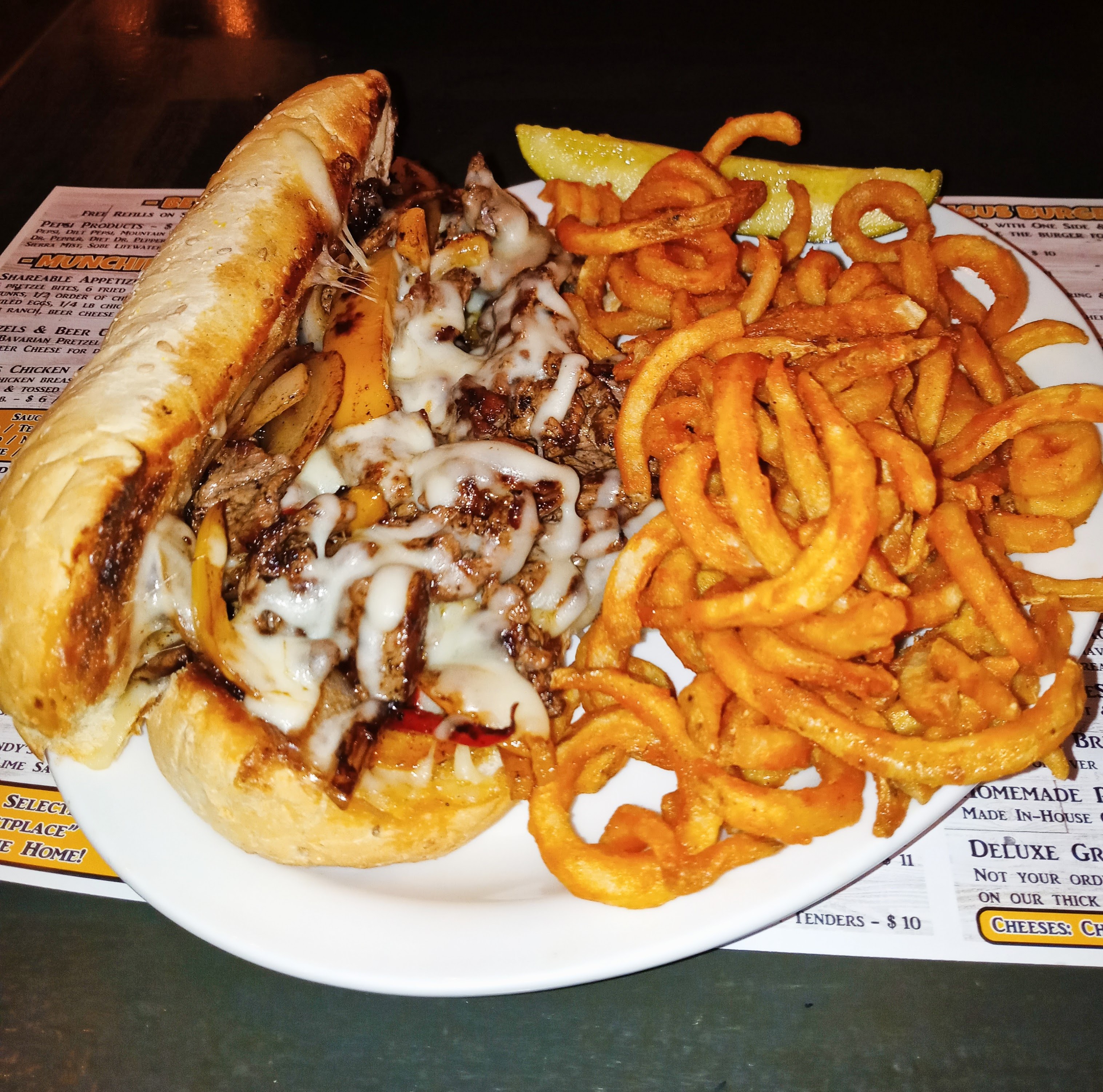 Order Philly Cheesesteak food online from Old Barn Out Back store, Lima on bringmethat.com