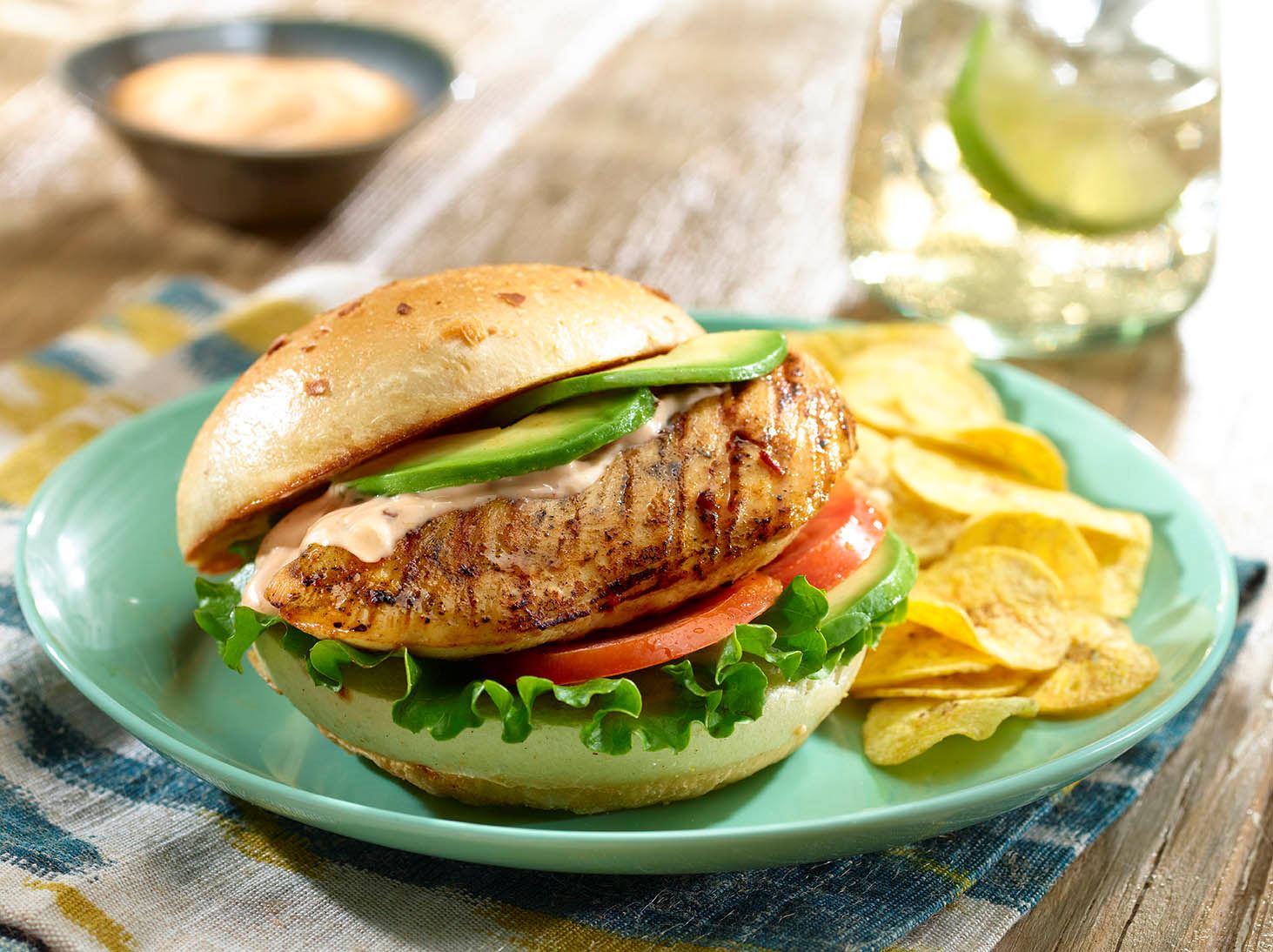 Order Grilled Chicken Sandwich  food online from Elevation 66 Brewing Co store, El Cerrito on bringmethat.com