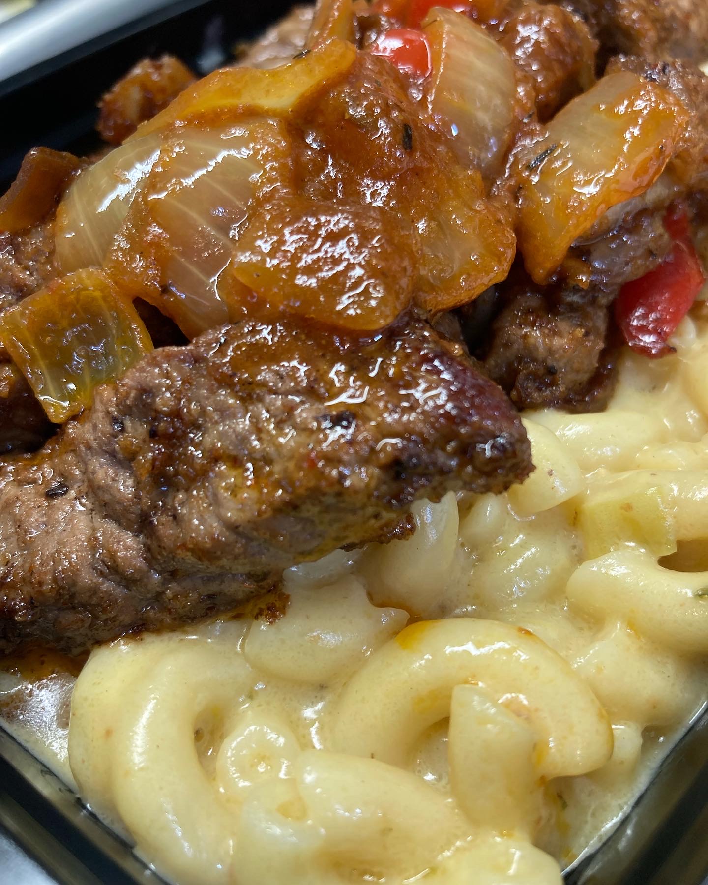 Order Suya and Mac and Cheese food online from Olive Oyl's @ the Spot store, Raleigh on bringmethat.com
