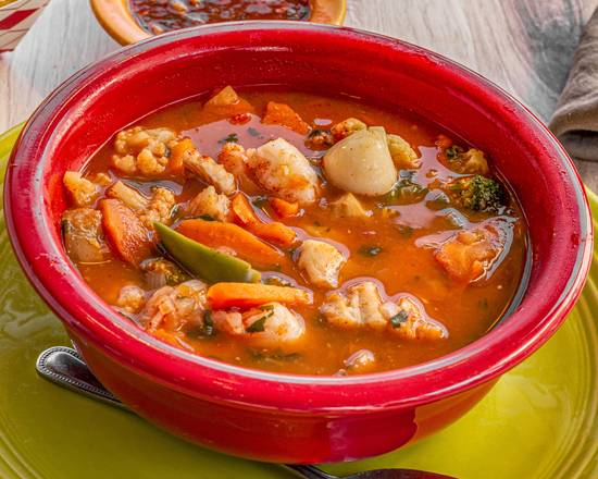 Order Sopa De Mariscos (Seafood Soup) food online from Viva Jalisco Mexican restaurant store, Bothell on bringmethat.com