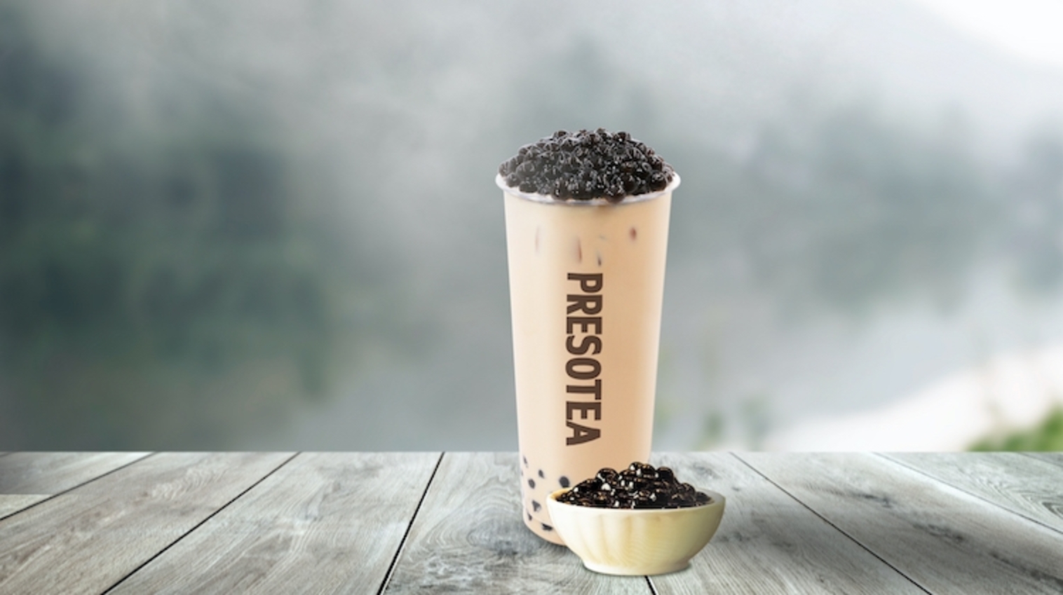 Order Pearl Milk Tea food online from Presotea-Santa Ana store, Santa Ana on bringmethat.com