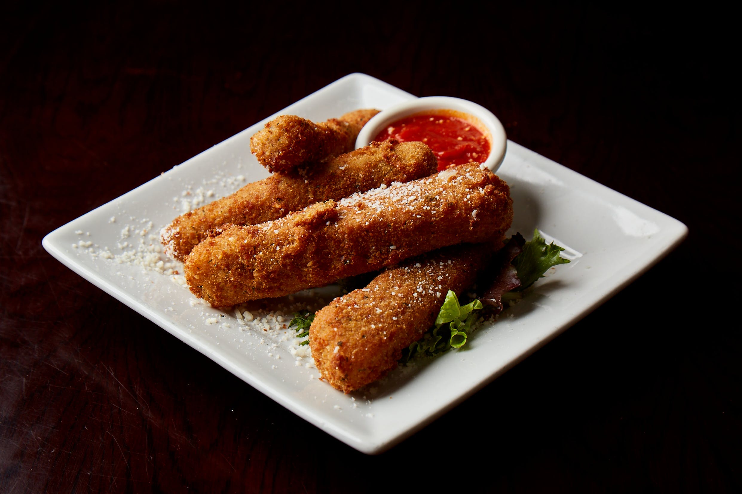 Order Mozzarella Sticks - 7 Pieces food online from Pizza Heaven store, Williamstown on bringmethat.com