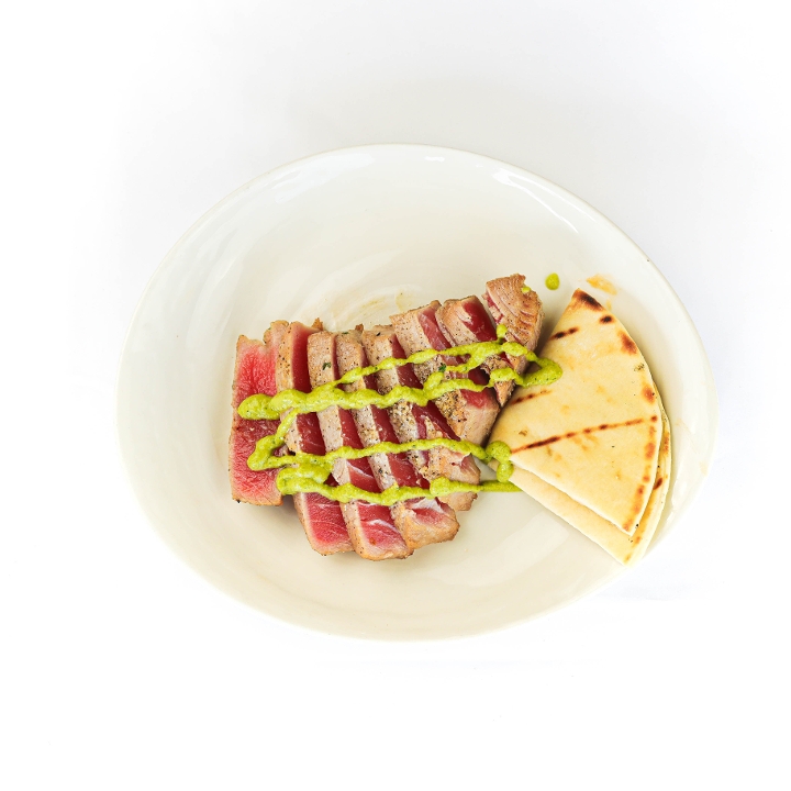 Order Ala Seared Rare Tuna. food online from Olive Pit Grill store, Brea on bringmethat.com