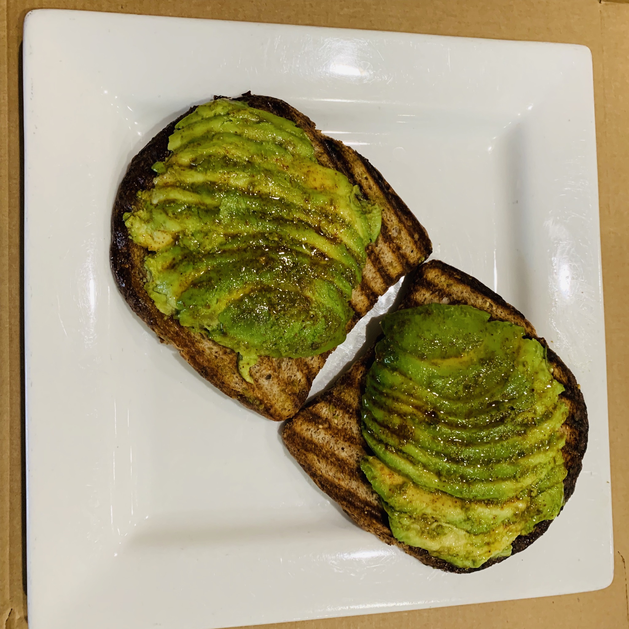 Order Avocado Toast food online from Apple A Day Cafe store, Miami Beach on bringmethat.com