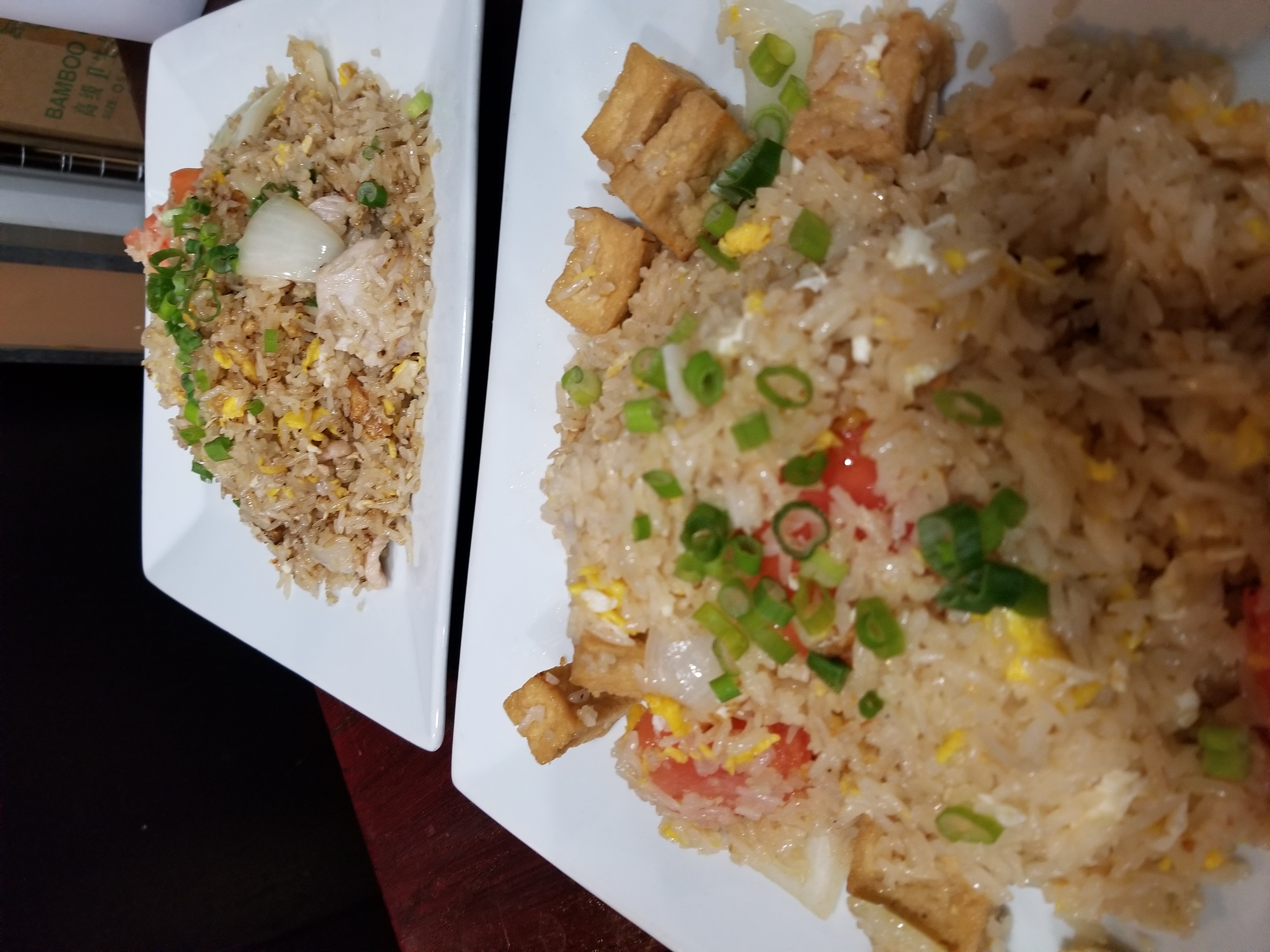 Order  Thai Fried Rice (Large) food online from Tawan Thai store, Algonquin on bringmethat.com