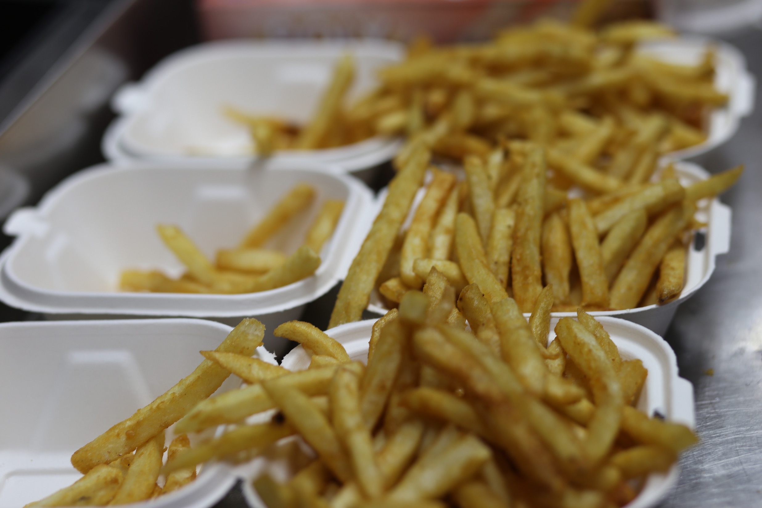 Order Regular Fries food online from The Burger Joint store, New York on bringmethat.com