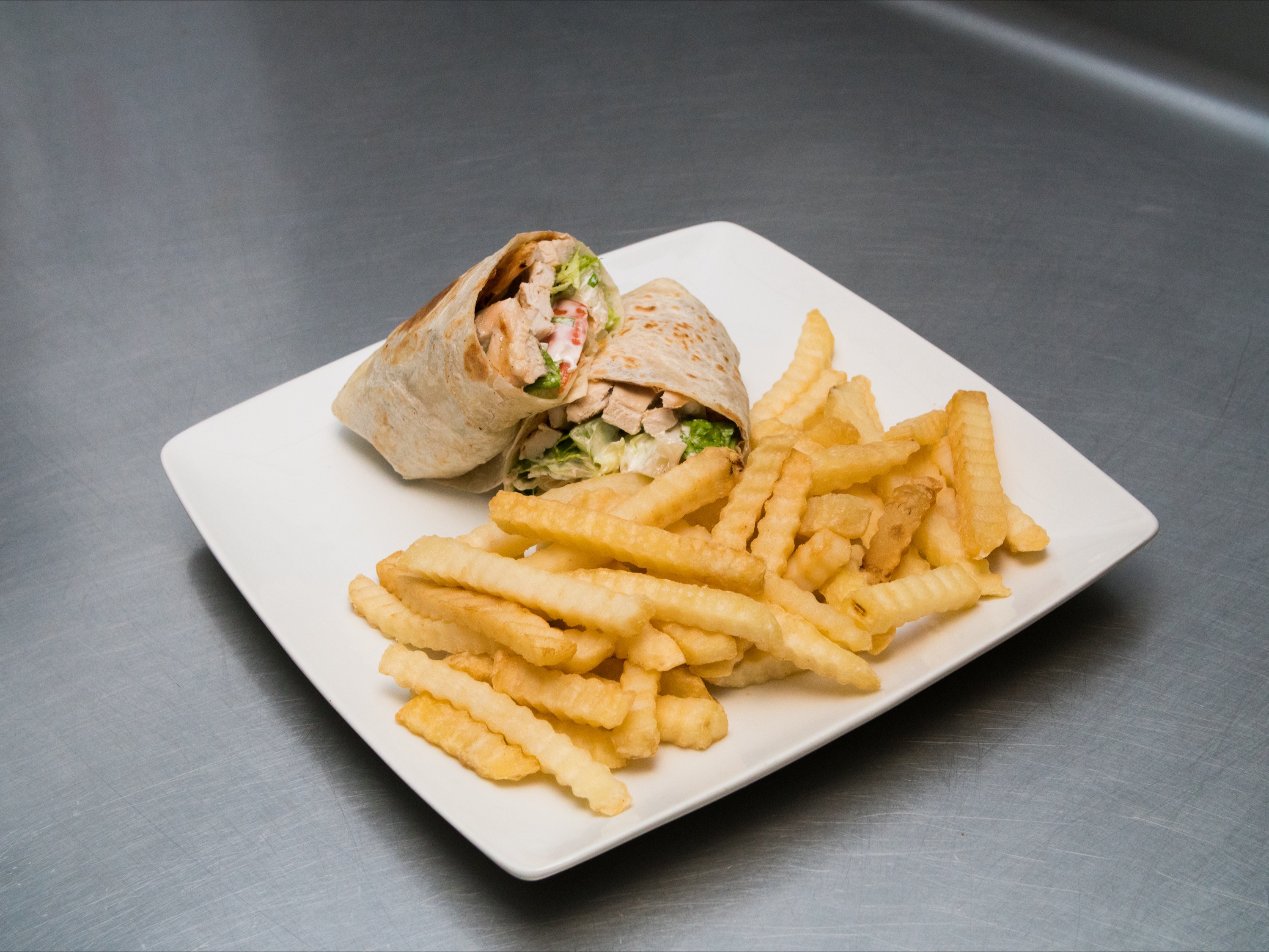 Order Chicken Caesar Wrap food online from Happy Tapper store, Melrose Park on bringmethat.com