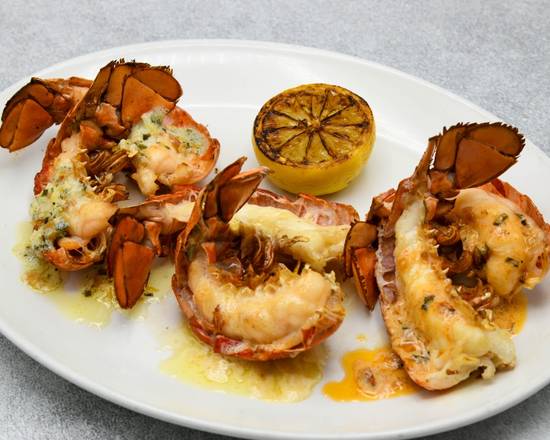 Order Petite Lobster Tail Trio food online from Del Frisco's Double Eagle Steak House store, Las Vegas on bringmethat.com