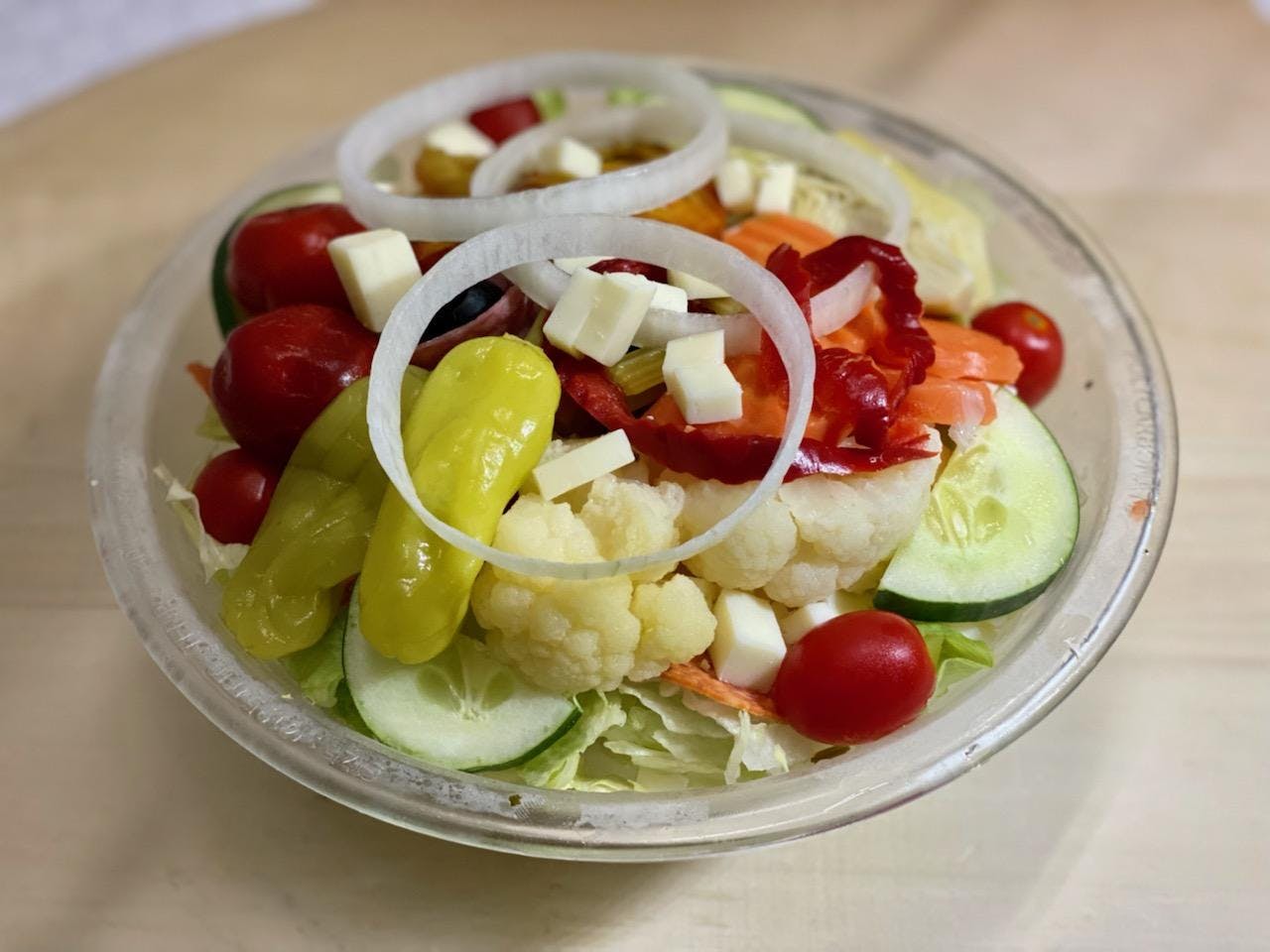 Order Antipasto Salad - Small food online from Belleview Pizza & Italian Restaurant store, Belleview on bringmethat.com