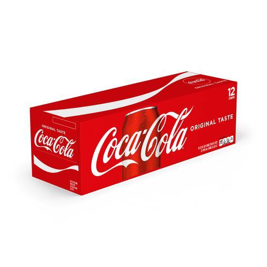 Order Coke Classic 12pk Cans food online from Extra Mile 3062 store, Vallejo on bringmethat.com