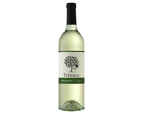 Order Tisdale Vineyards Pinot Grigio, 750mL white wine (11.5% ABV) food online from Chapman Liquor store, Orange on bringmethat.com