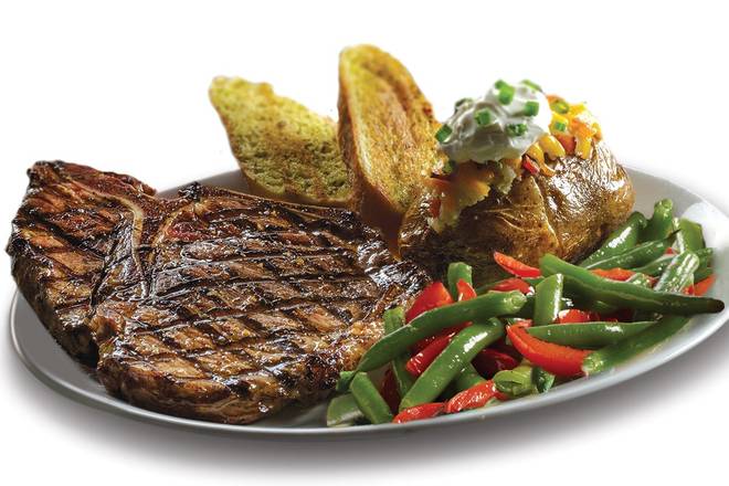 Order T-Bone Steak* food online from Shari's Cafe store, Nampa on bringmethat.com