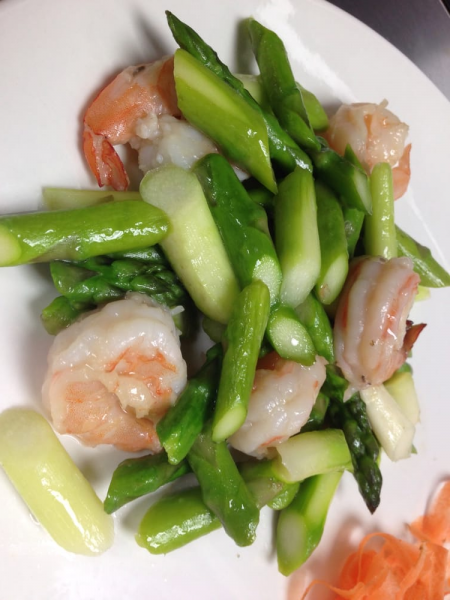 Order Jumbo Shrimp with Asparagus food online from City Lights of China store, Bethesda on bringmethat.com