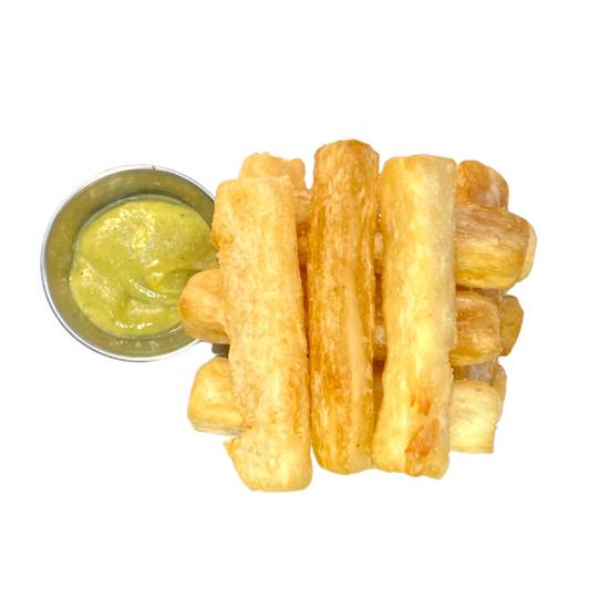 Order Yuca Fries Appetizer food online from Mojitos Bistro store, Peachtree Corners on bringmethat.com