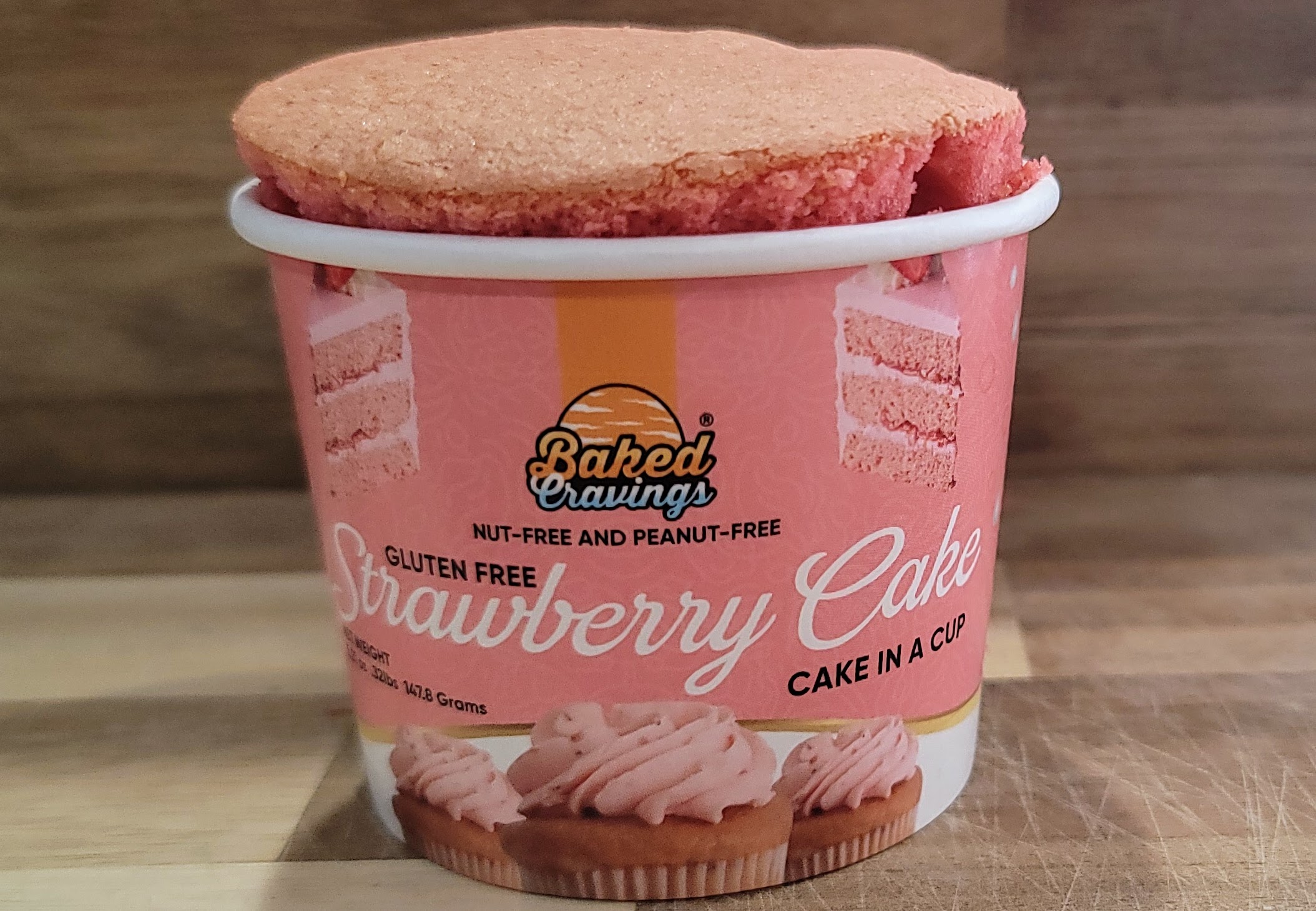 Order Strawberry Shortcake In a cup (Gluten Free) 8oz food online from Baked Cravings store, New York on bringmethat.com