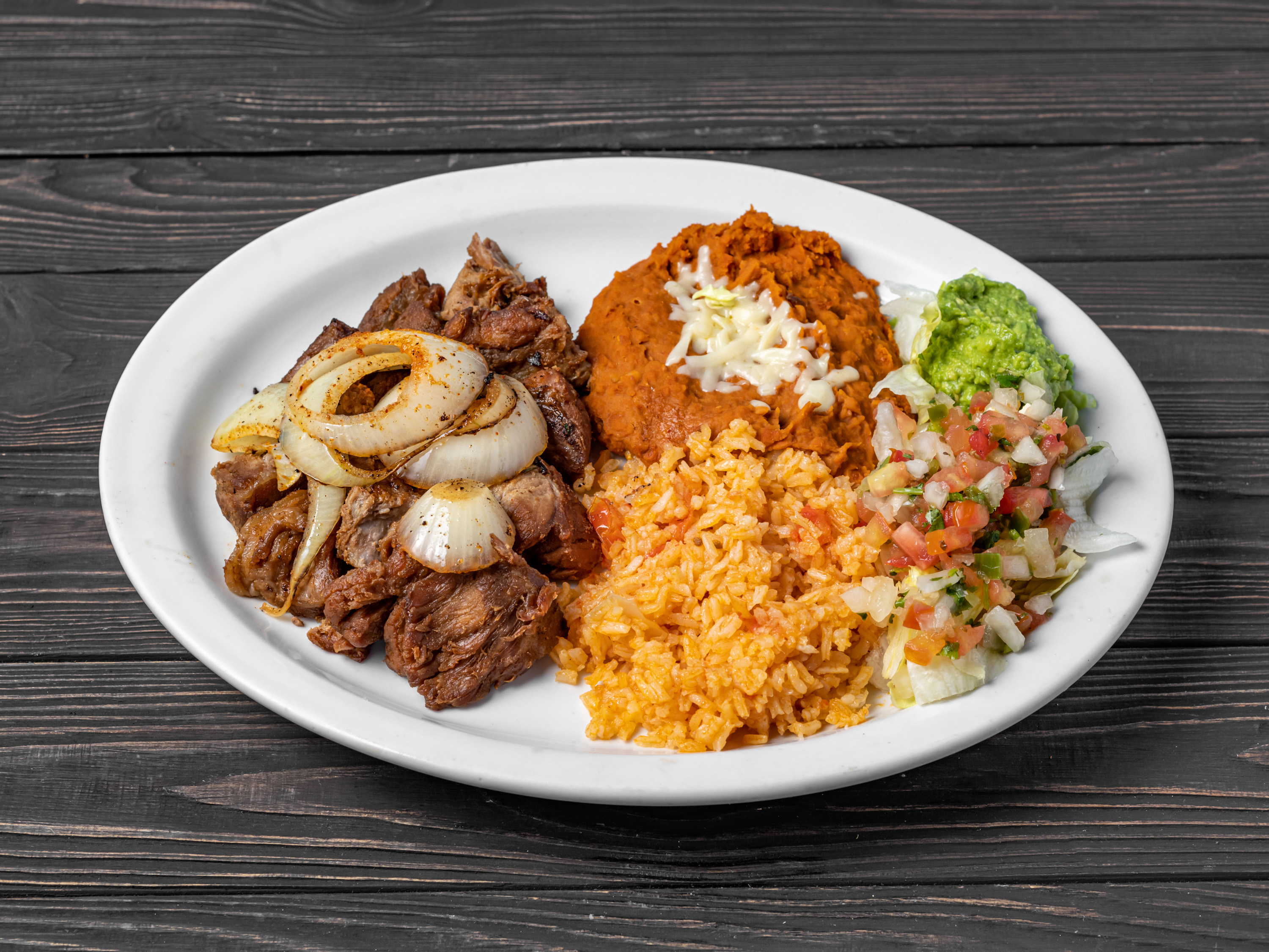 Order Carnitas food online from Portales Mexican Restaurant store, Cordova on bringmethat.com