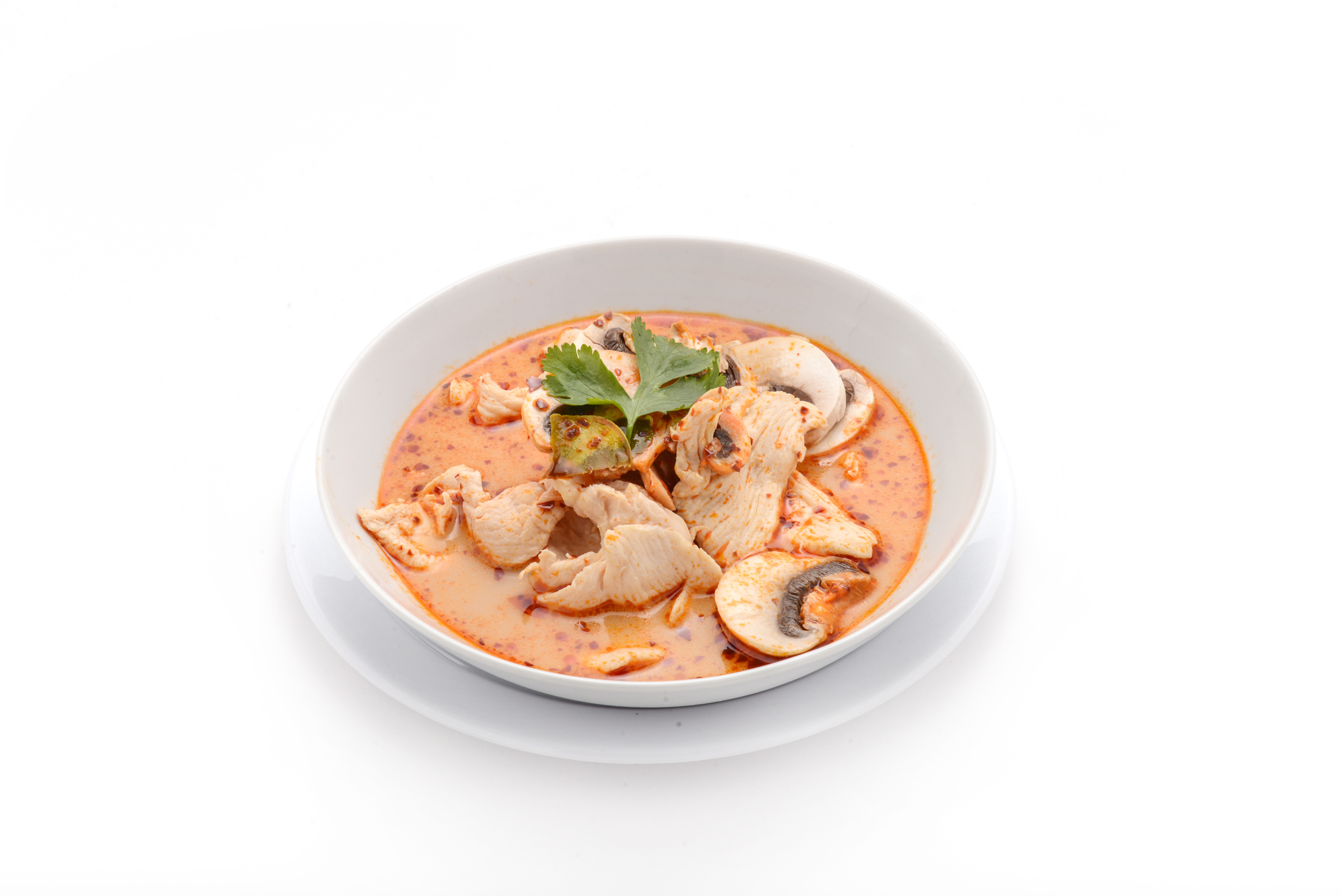 Order Tom Kah Soup food online from Thai Pepper store, Sun Valley on bringmethat.com