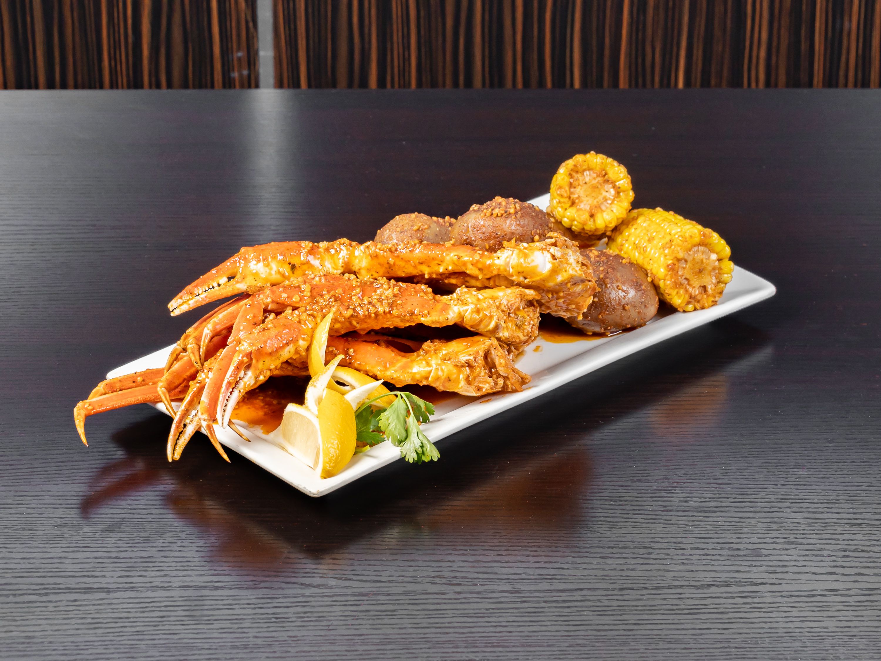 Order Snow Crab Leg food online from China King Supper Buffet store, Dallas on bringmethat.com