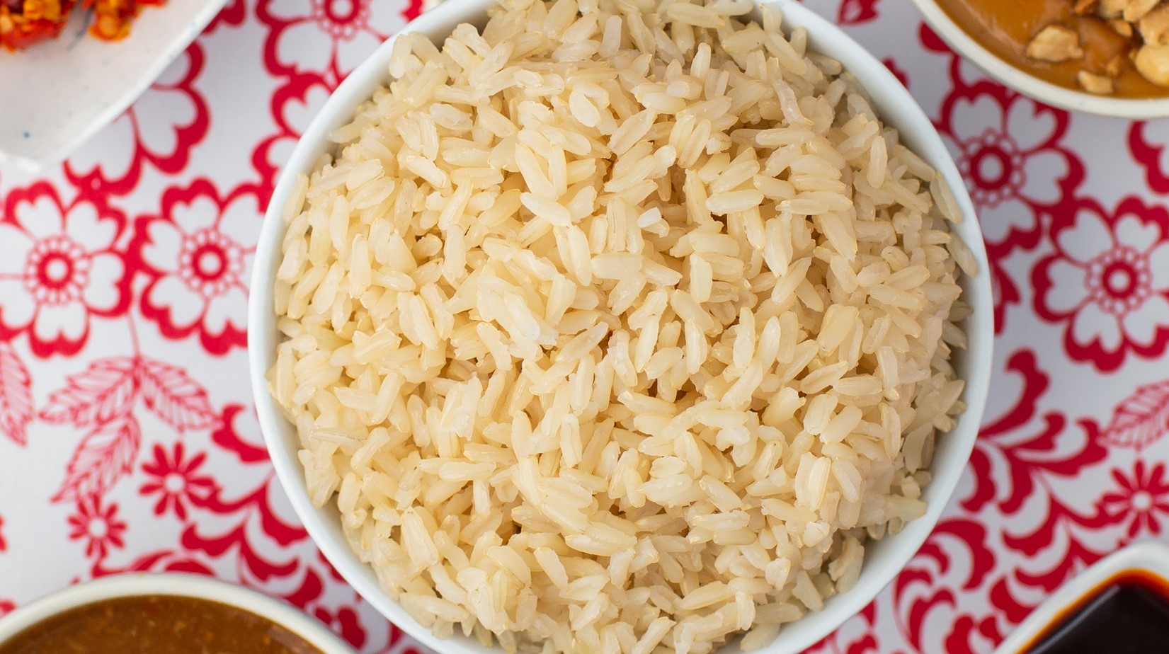 Order Side Brown Jasmine Rice food online from Nong's Khao Man Gai store, Portland on bringmethat.com