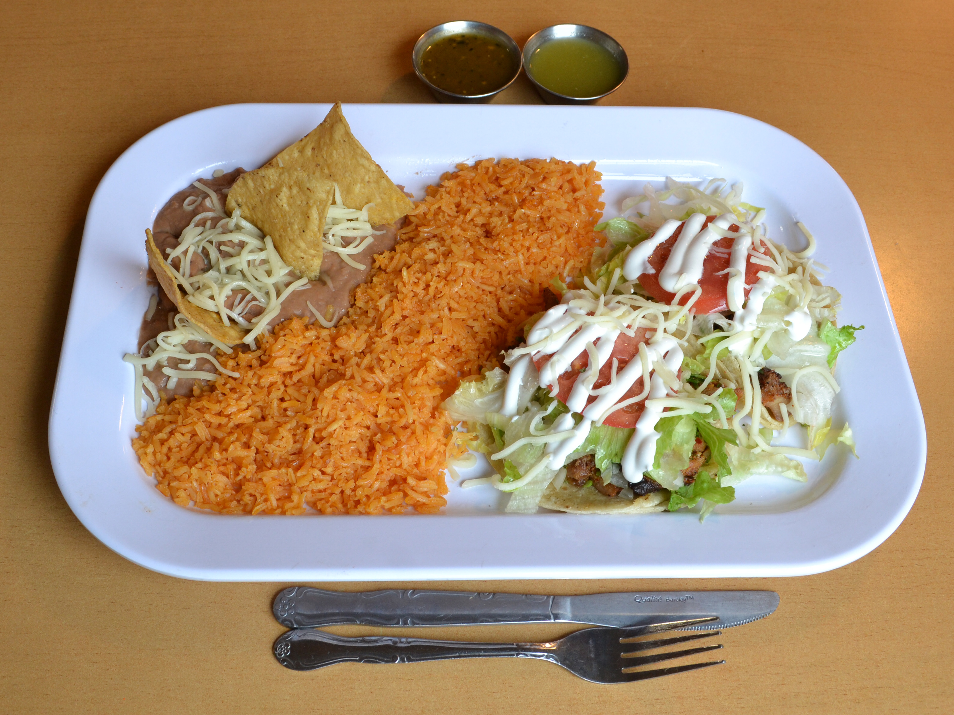 Order Tacos Tex-Mex Special food online from Taco Grill Salsa Bar store, Westmont on bringmethat.com