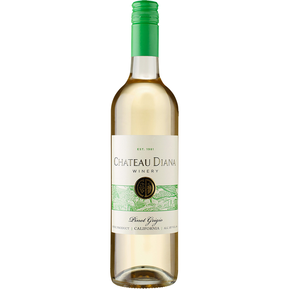 Order Chateau Diana Low Alcohol California Pinot Grigio food online from Chateau Diana Winery store, Healdsburg on bringmethat.com
