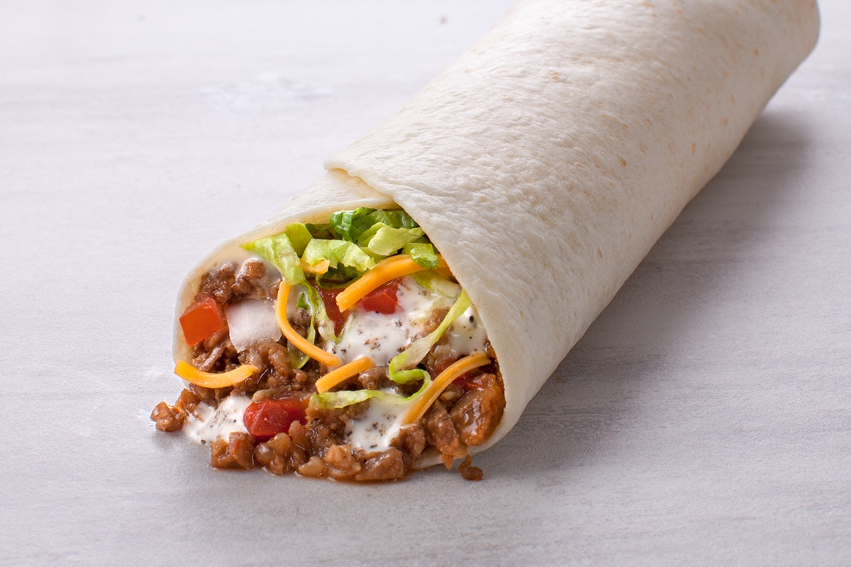 Order Ranch Burrito food online from Taco Johns store, Paducah on bringmethat.com