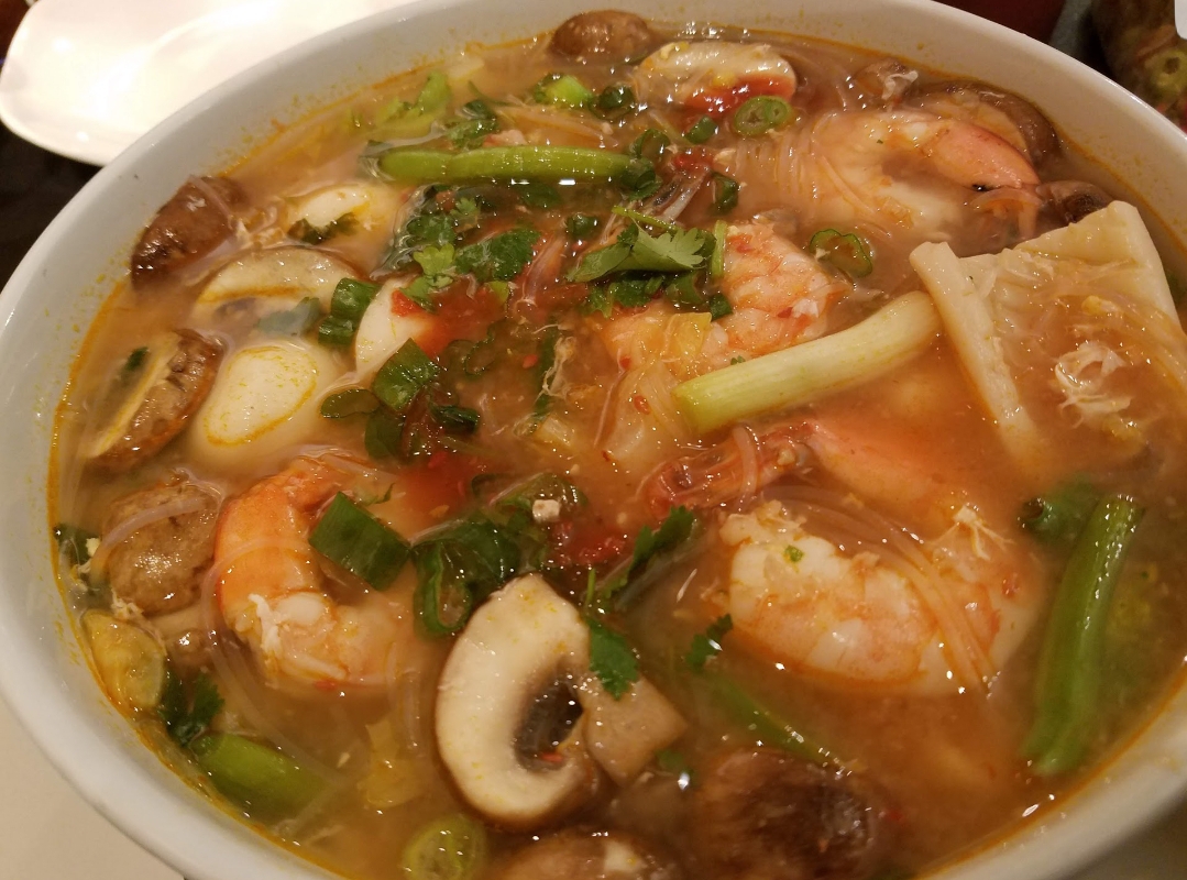 Order SP15. Sukiyaki Noodle Soup food online from Kin Thai store, High Point on bringmethat.com