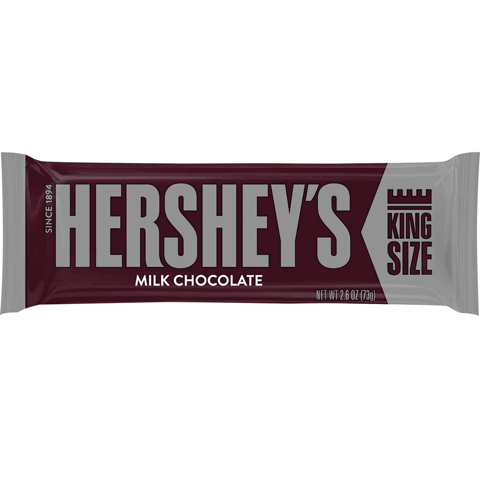 Order Hershey’s Milk Chocolate King Size 2.6oz food online from Aplus store, Spencerport on bringmethat.com