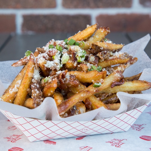 Order Bacon Parm Fries food online from The Burger Joint store, Houston on bringmethat.com