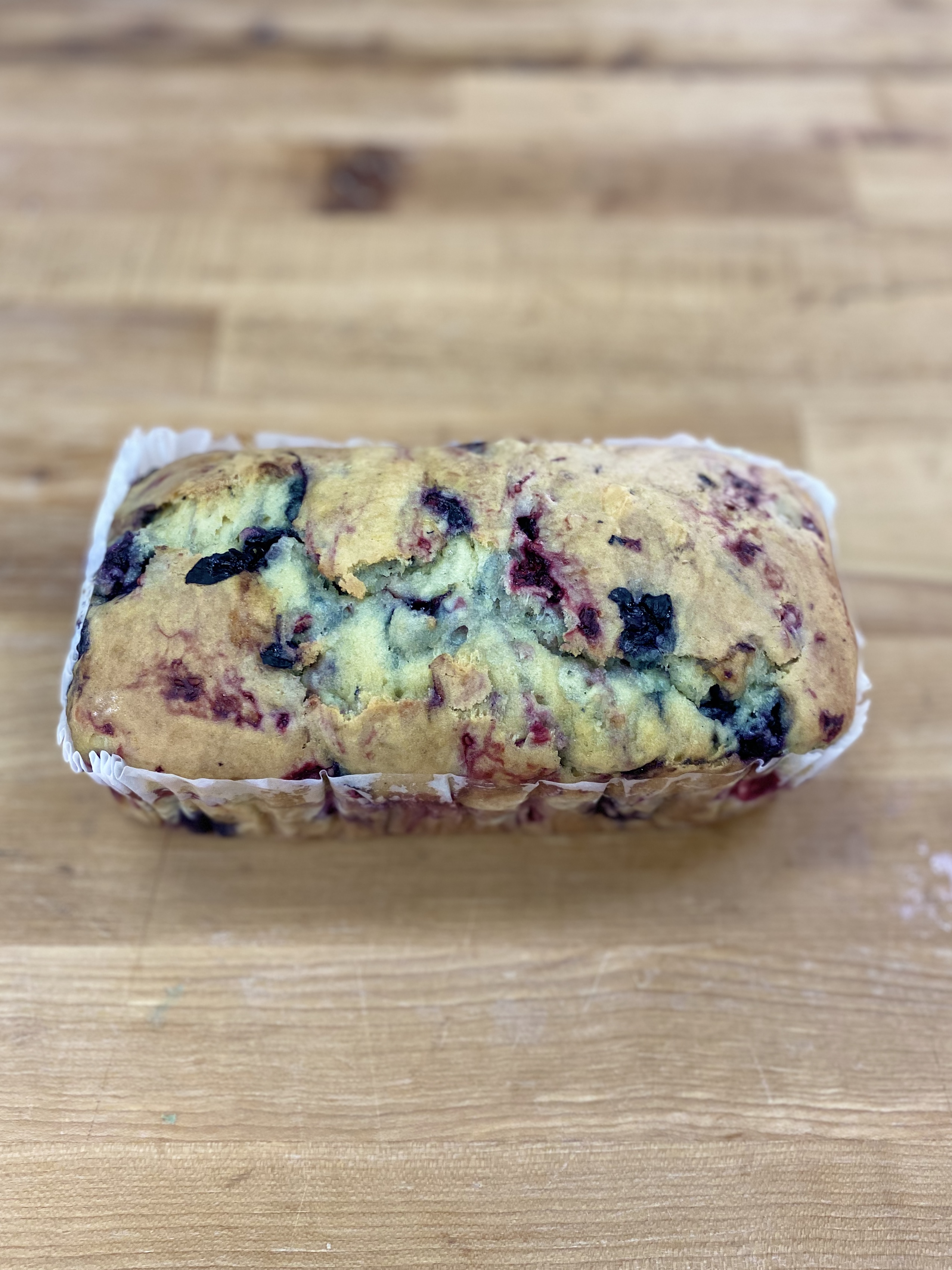 Order Raspberry Blueberry Cake Bread food online from Great Harvest Bread Co store, Murray on bringmethat.com