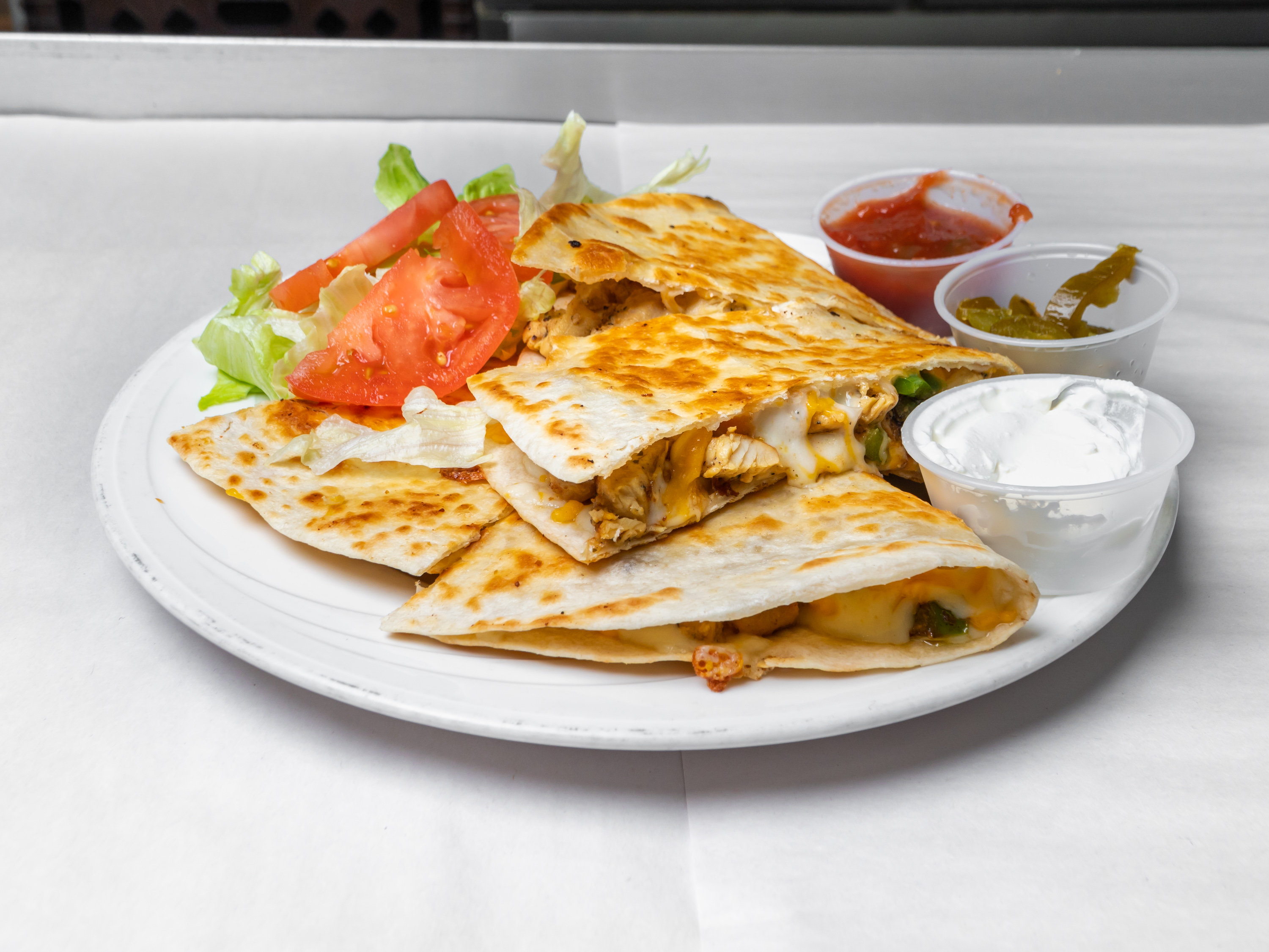 Order Quesadillas food online from The Spot store, Baltimore on bringmethat.com