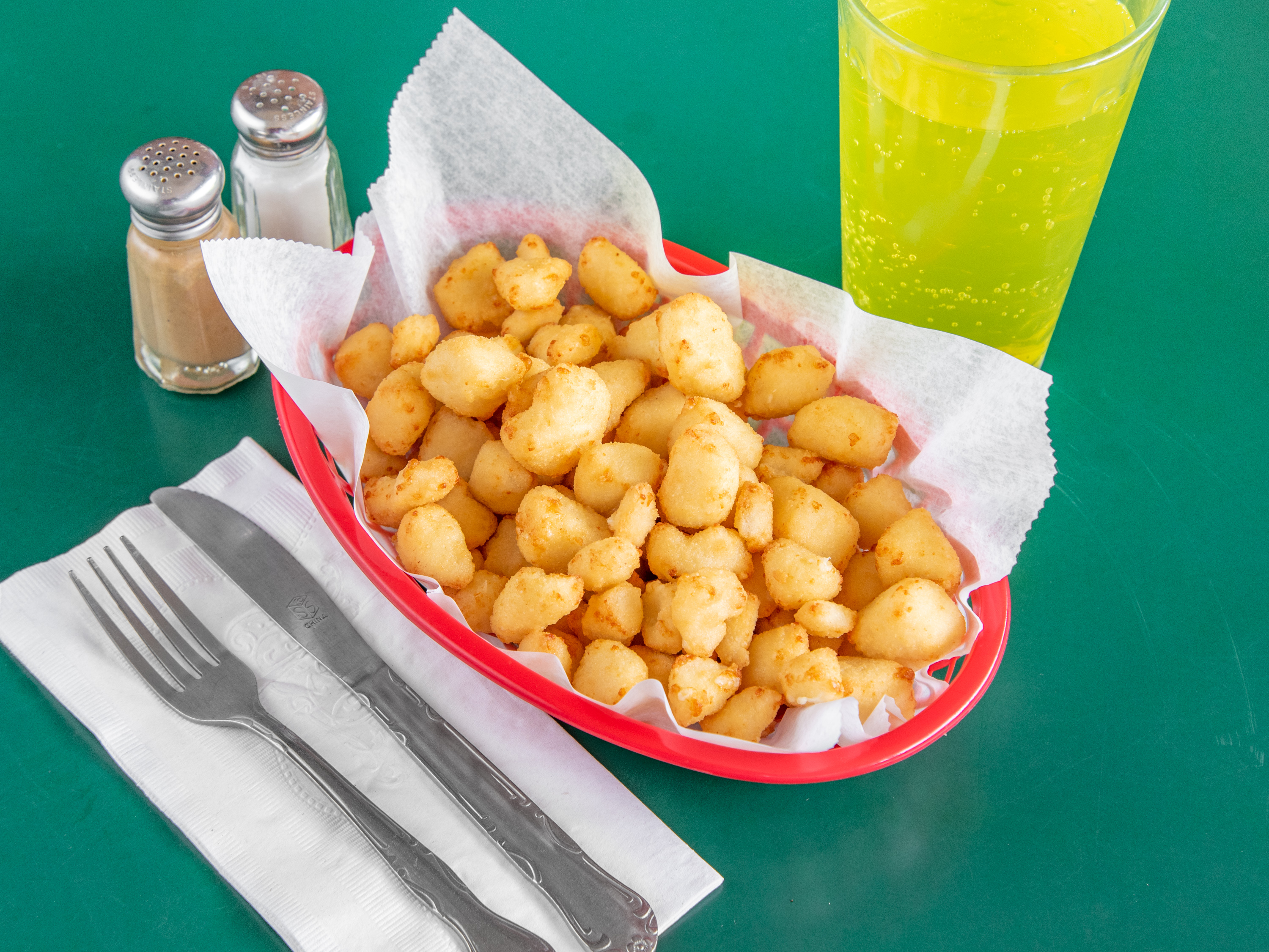 Order Cheese Curds food online from Adelle Bluebird Cafe store, Clintonville on bringmethat.com