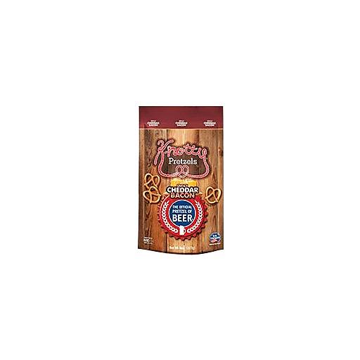 Order Knotty Pretzels Cheddar Bacon  (8 OZ) 139967 food online from BevMo! store, Milpitas on bringmethat.com