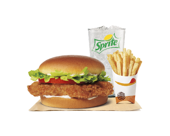 Order Crispy Chicken Sandwich Meal food online from Burger King store, Kalispell on bringmethat.com