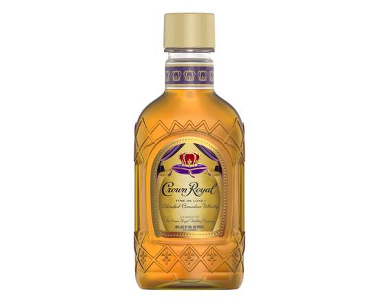 Order Crown Royal Canadian Whiskey 200ml  food online from Johnny Rockets - Ontario Mills store, Ontario on bringmethat.com