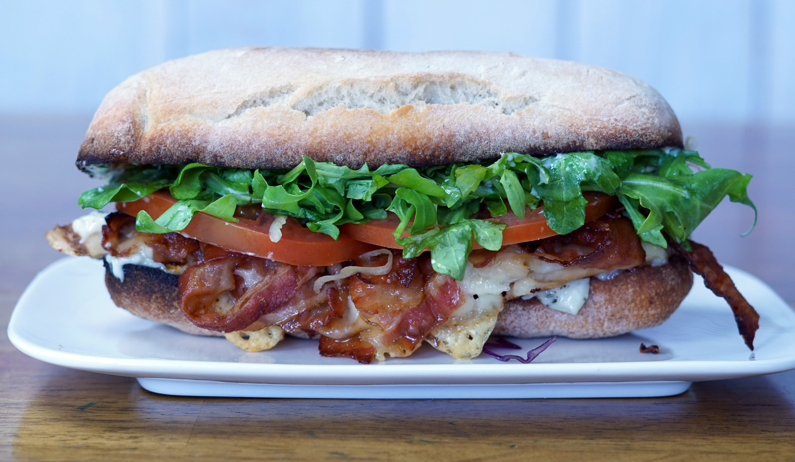 Order Rosemary Chicken with Bacon Sandwich food online from Crostini & Java store, San Francisco on bringmethat.com