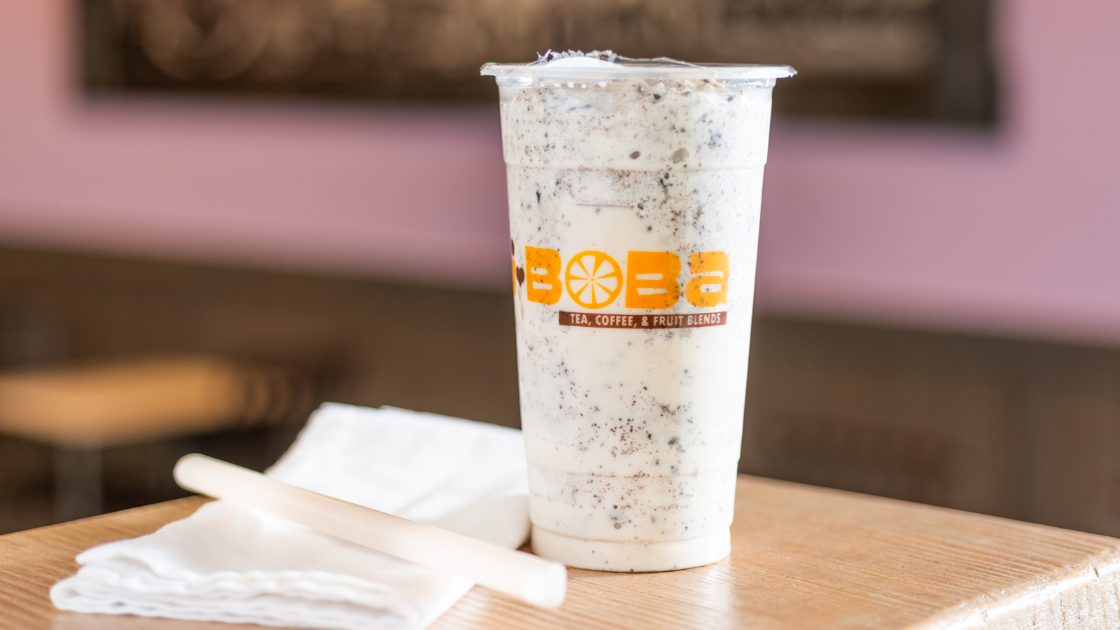 Order Cookies and Cream Smoothie food online from I Heart Boba store, Houston on bringmethat.com