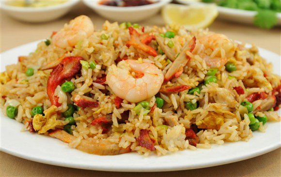 Order House Special Fried Rice food online from Yummy Panda store, Fontana on bringmethat.com