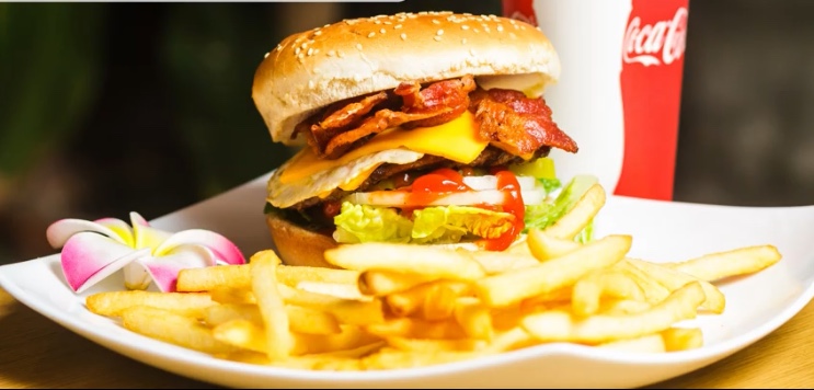 Order Any 3 Burgers Special food online from Dejavu Cafe store, Isla Vista on bringmethat.com