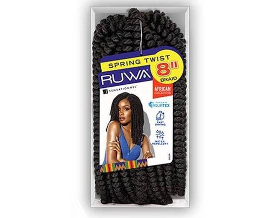 Order RUWA SPRING TWIST 8"- COLOR: 99J food online from iDa Beauty Supply Store store, Middletown on bringmethat.com