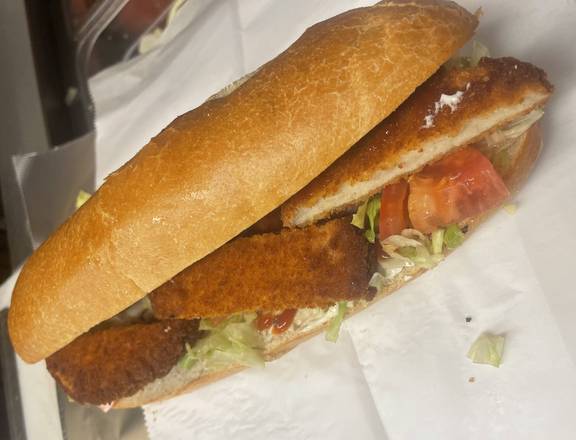 Order Boneless Wings Sub with Fries food online from Kennedy Fried Chicken store, Monticello on bringmethat.com