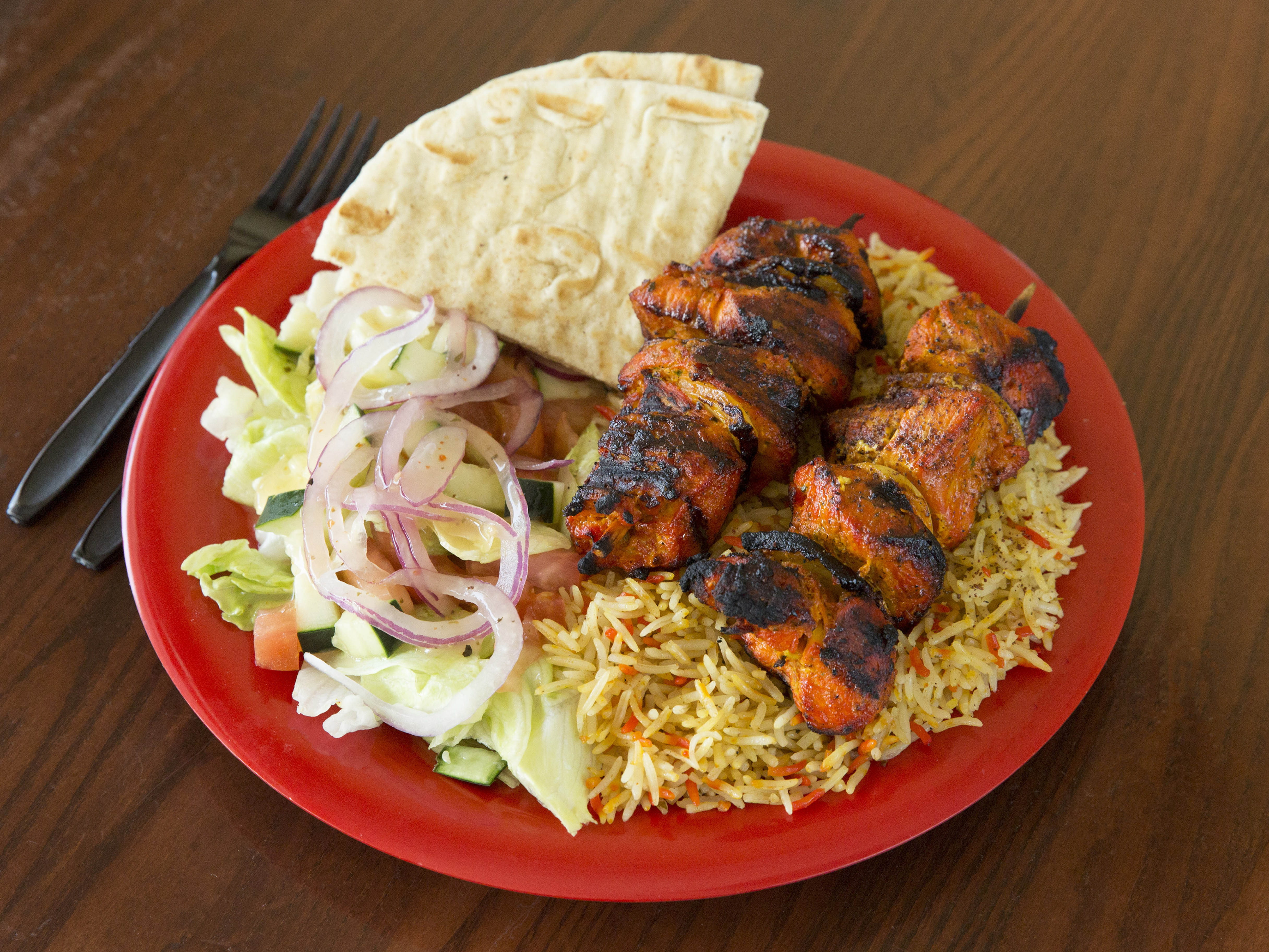 Order Chicken Kabob food online from Gyros and Kabobs store, Denver on bringmethat.com