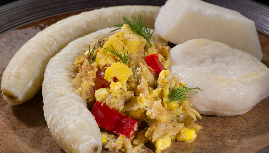 Order Ackee & Saltfish food online from Golden Krust Caribbean Restaurant store, Mattapan on bringmethat.com