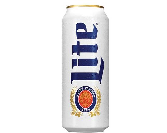 Order  Lite Lager Beer, 24 fl. oz. Can food online from Windy City Liquor Market store, El Cajon on bringmethat.com