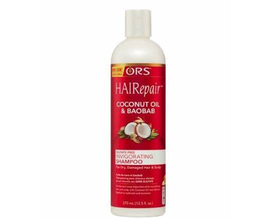 Order ORS HAIRepair Coconut Oil & Baobab Sulfate Free Invigorating Shampoo 12.5fl oz food online from iDa Beauty Supply Store store, Middletown on bringmethat.com