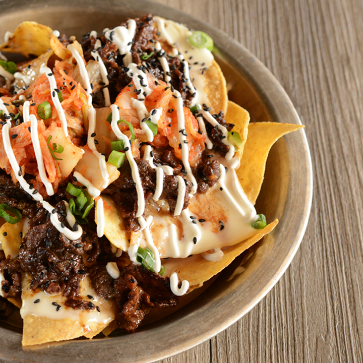 Order Nachos food online from Seoul Taco store, Naperville on bringmethat.com